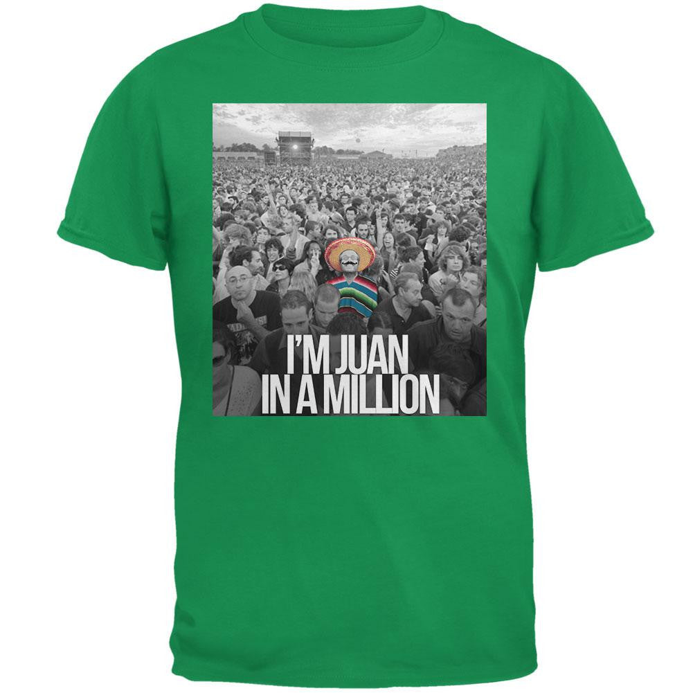 Cinco de Mayo - I'm Juan in Million Black Adult T-Shirt Men's T-Shirts Old Glory   