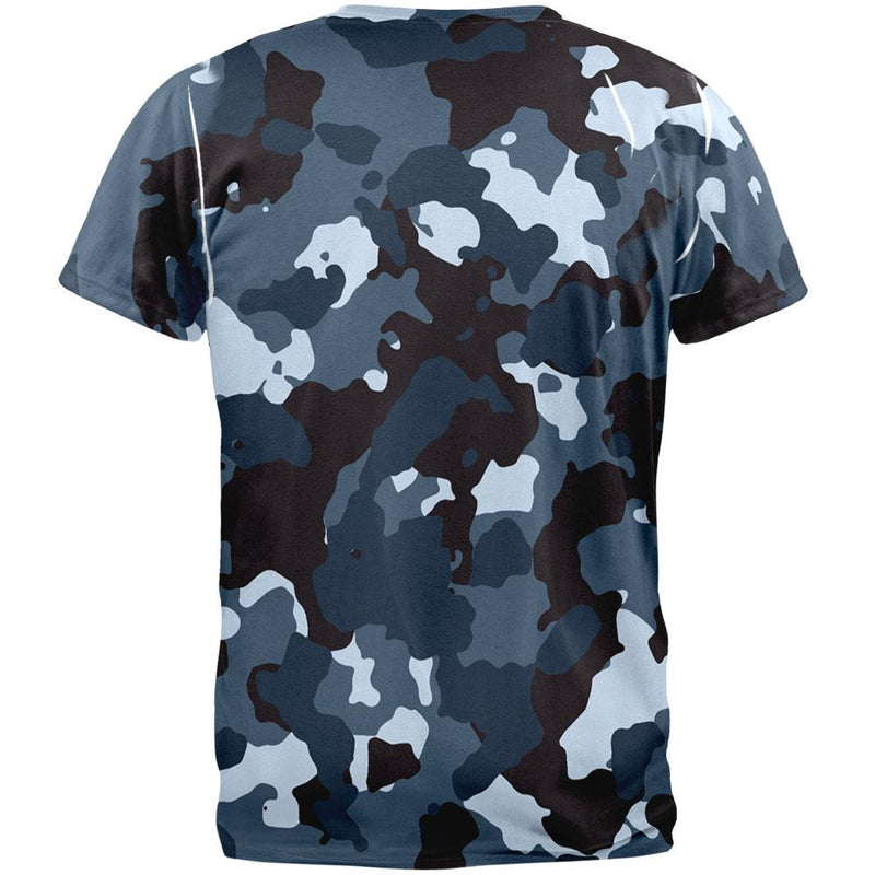 Urban Camo All Over Adult T-Shirt Men's T-Shirts Old Glory   