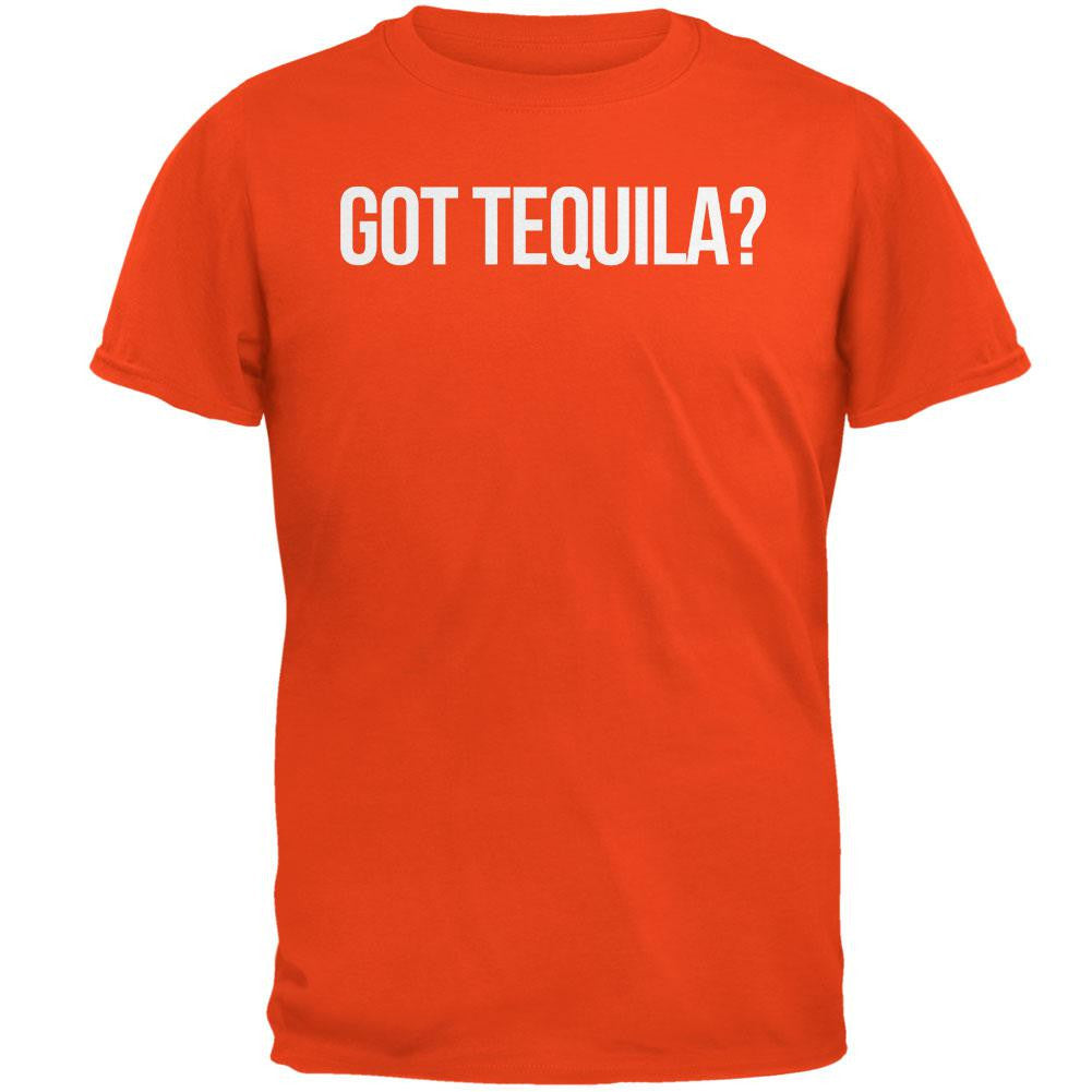 Cinco de Mayo - Got Tequila? Orange Adult T-Shirt Men's T-Shirts Old Glory 2XL Orange 