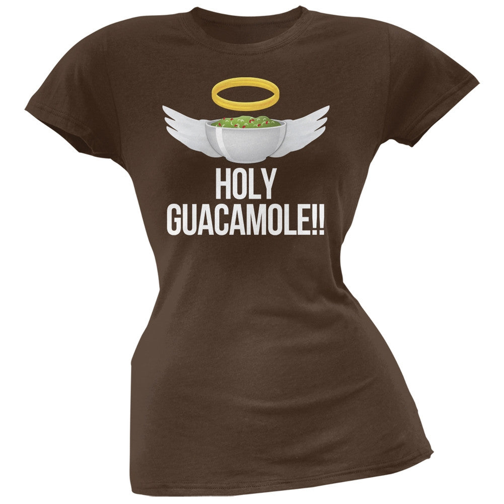 Cinco de Mayo - Holy Guacamole! Orange Soft Juniors T-Shirt Juniors T-Shirts Old Glory   