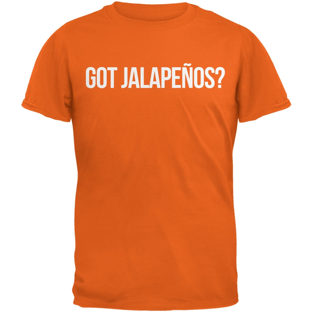 Cinco de Mayo - Got Jalapenos? Black Adult T-Shirt Men's T-Shirts Old Glory   