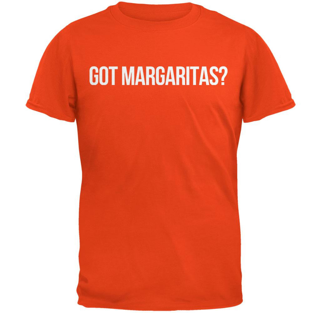 Cinco de Mayo - Got Margaritas? Orange Adult T-Shirt Men's T-Shirts Old Glory 2XL Orange 