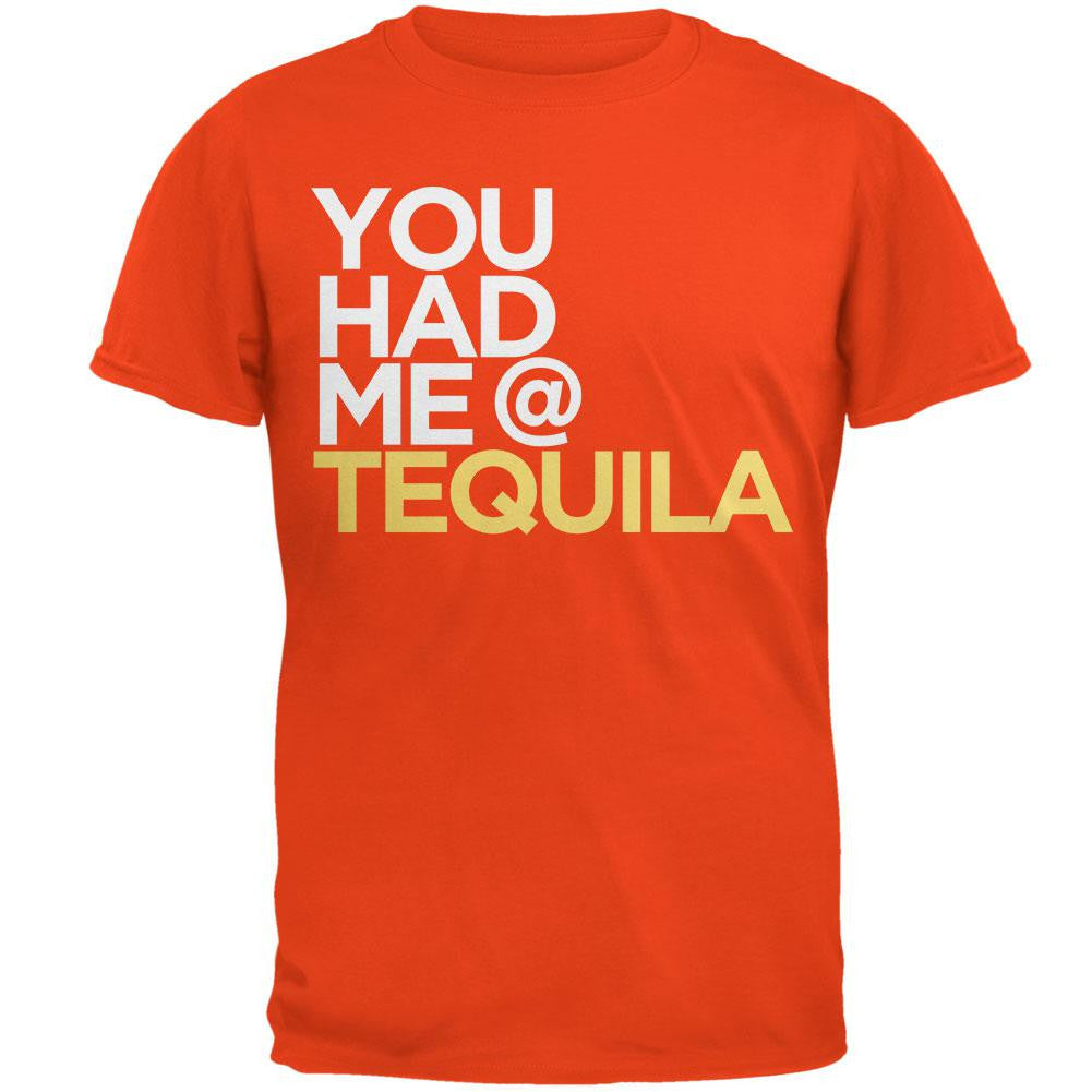 Cinco de Mayo - You Had Me at Taco Orange Adult T-Shirt Men's T-Shirts Old Glory 2XL Orange 