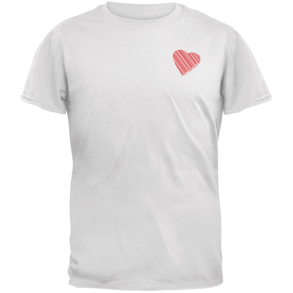 Heart Not For Sale White Adult T-Shirt Men's T-Shirts Old Glory 2XL White 