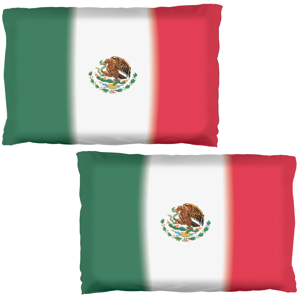 Mexican Flag Pillow Case Set Pillowcases Old Glory OS White 