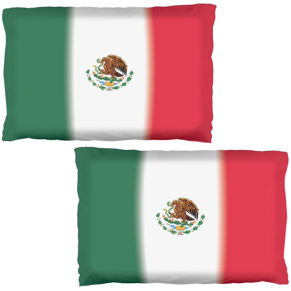 Mexican Flag Pillow Case Set Pillowcases Old Glory   