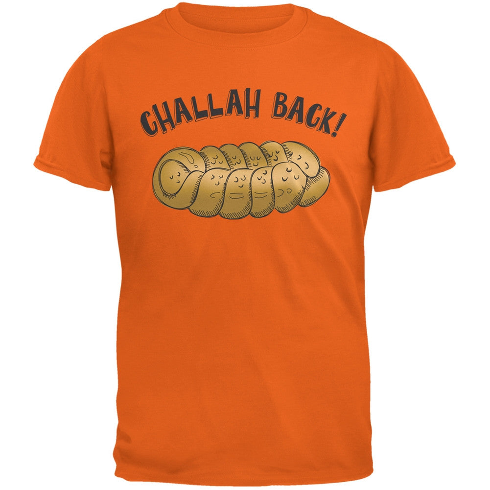 Challah Back Orange Adult T-Shirt Men's T-Shirts Old Glory 2XL Orange 