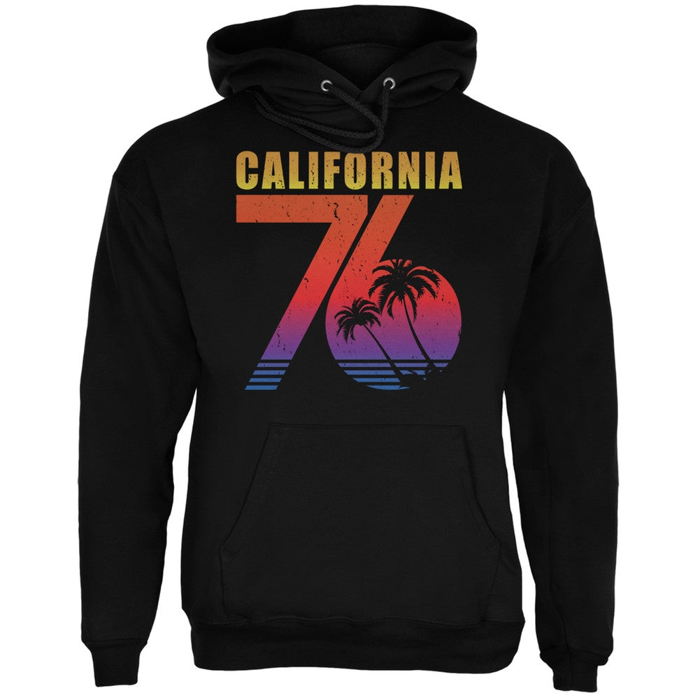 California 76 Black Adult Hoodie Men's Hoodies Old Glory 2XL Black 