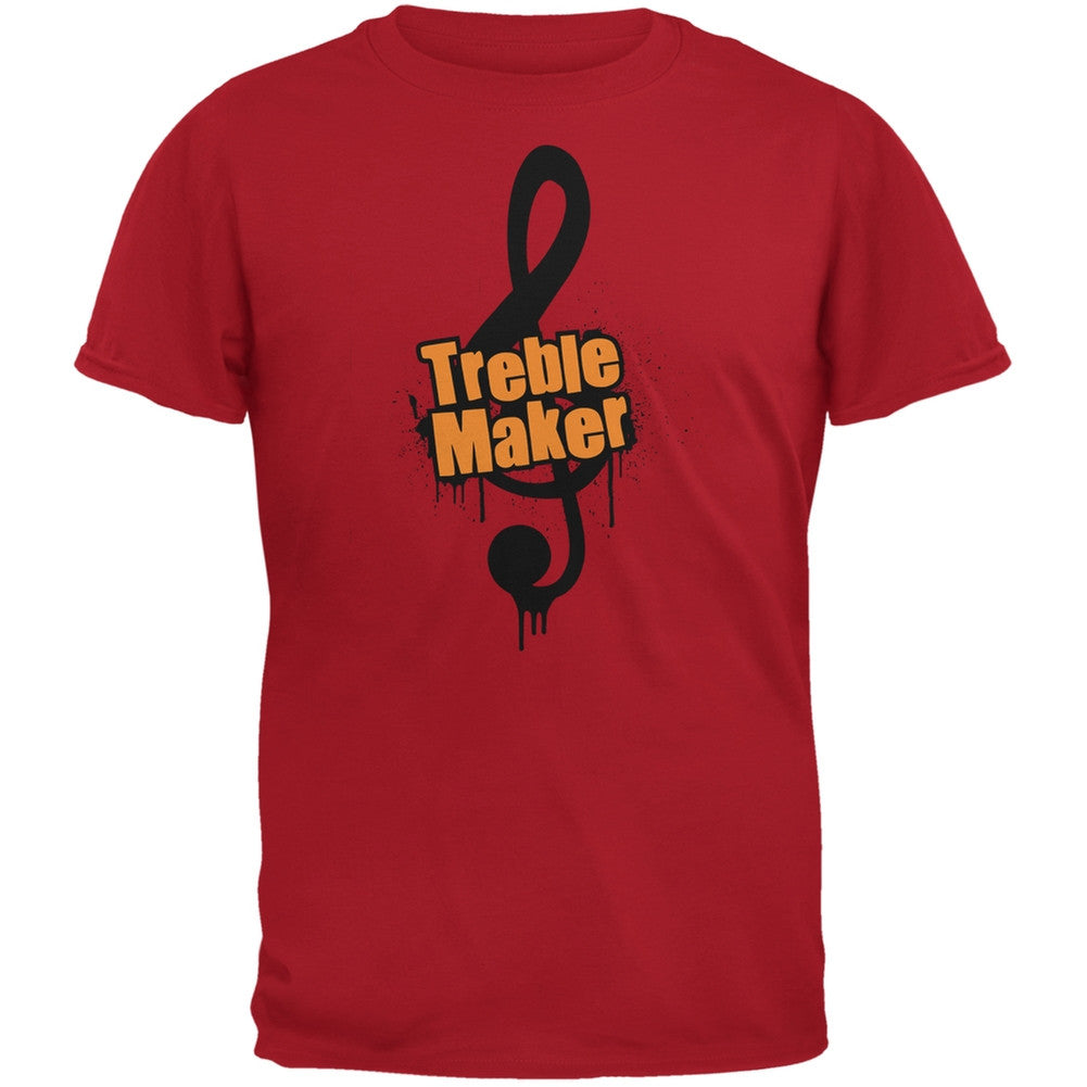 Treble Maker Red Youth T-Shirt Youth T-Shirts Old Glory LG White 