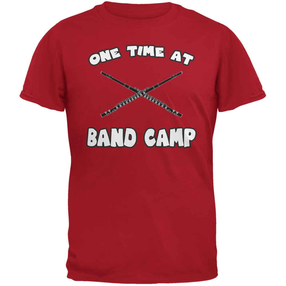 Band Camp Red Adult T-Shirt Men's T-Shirts Old Glory 2XL Red 