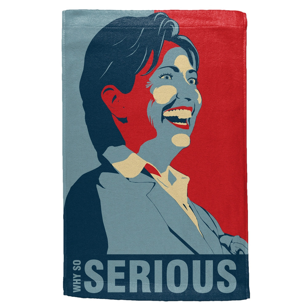 Election 2016 Hillary Clinton Why So Serious Sport Towel Sports Towels Old Glory   