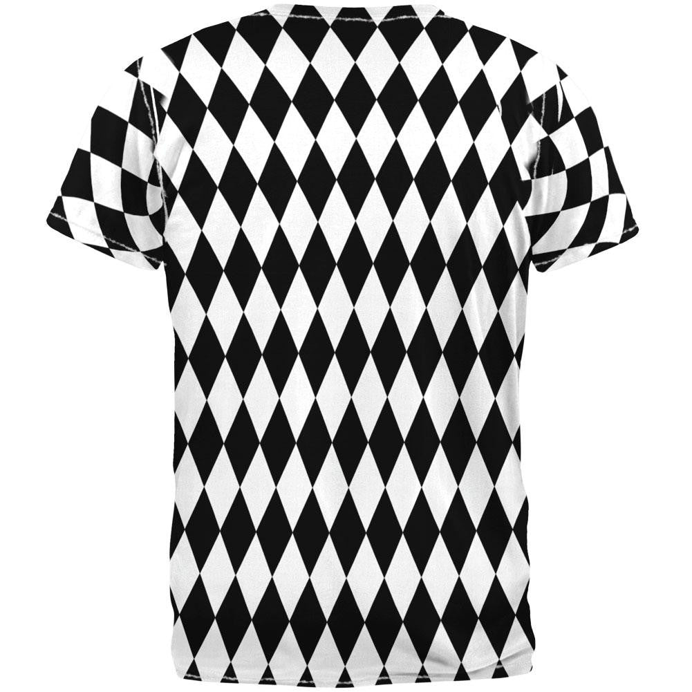 Checker Diamonds All Over Adult T-Shirt Men's T-Shirts Old Glory   