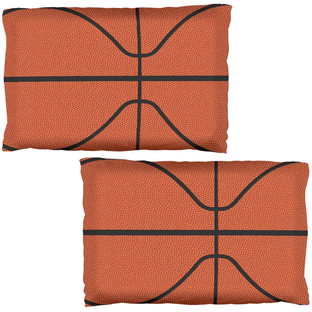 Basketball All Over Pillow Case Set Pillowcases global   