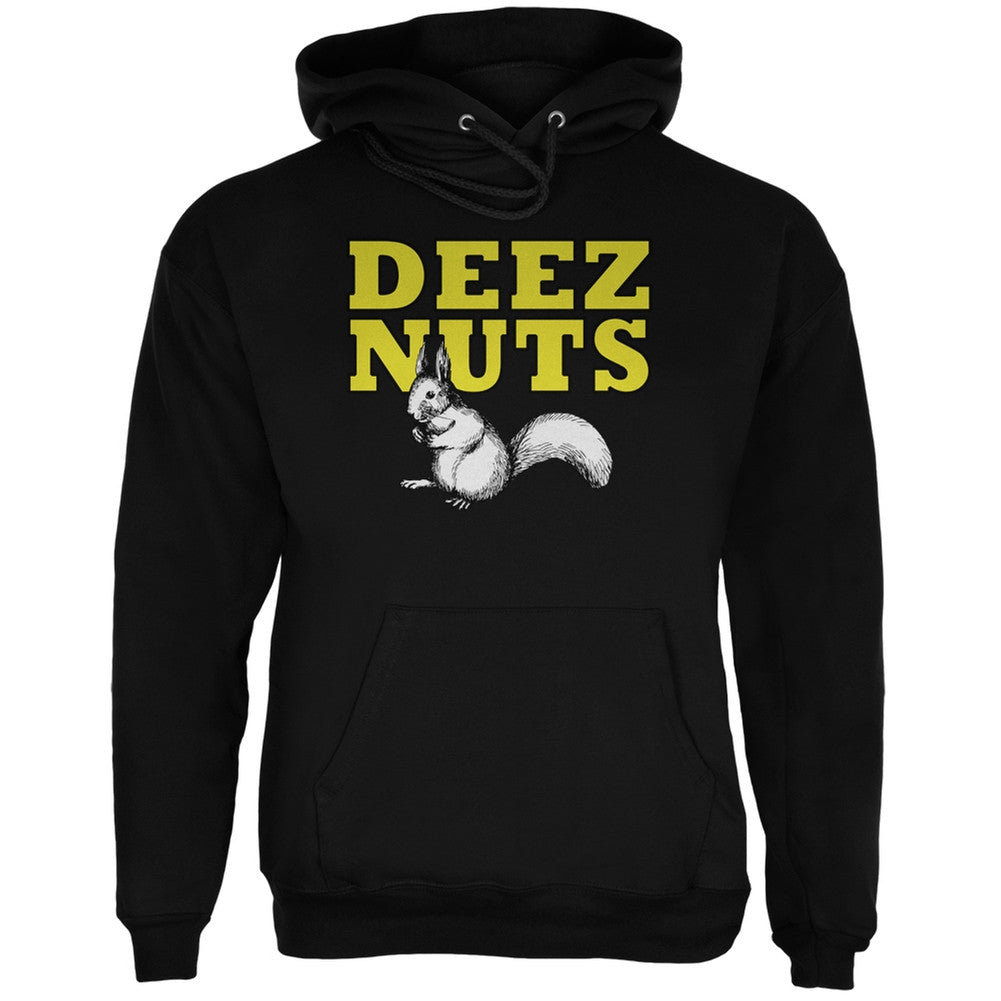 Deez Nuts Black Adult Hoodie Men's Hoodies Old Glory 2XL Black 