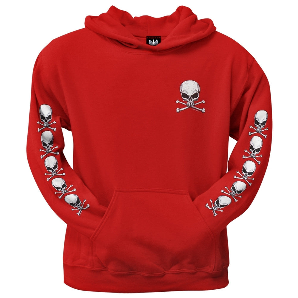 Skull & Crossbones Hoodie Men's Hoodies Old Glory   
