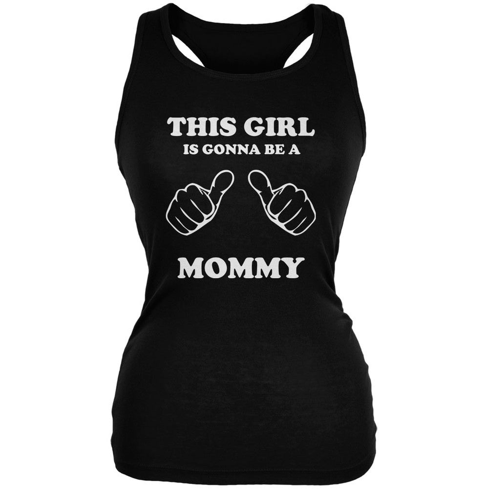 This Girl Gonna be Mommy Black Juniors Soft Tank Top Juniors Tank Tops Old Glory 2XL Black 