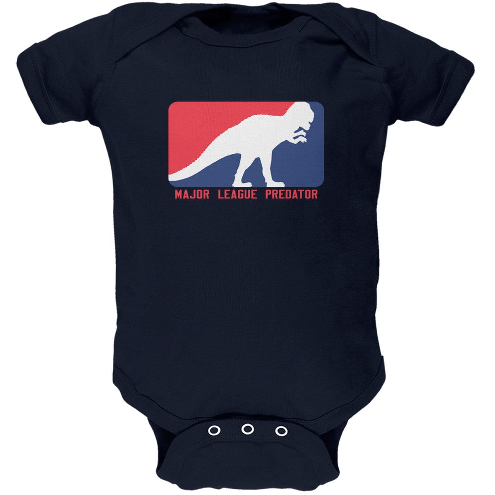 Major League Predator Navy Soft Baby One Piece Baby One Piece Old Glory 0-3M Blue 