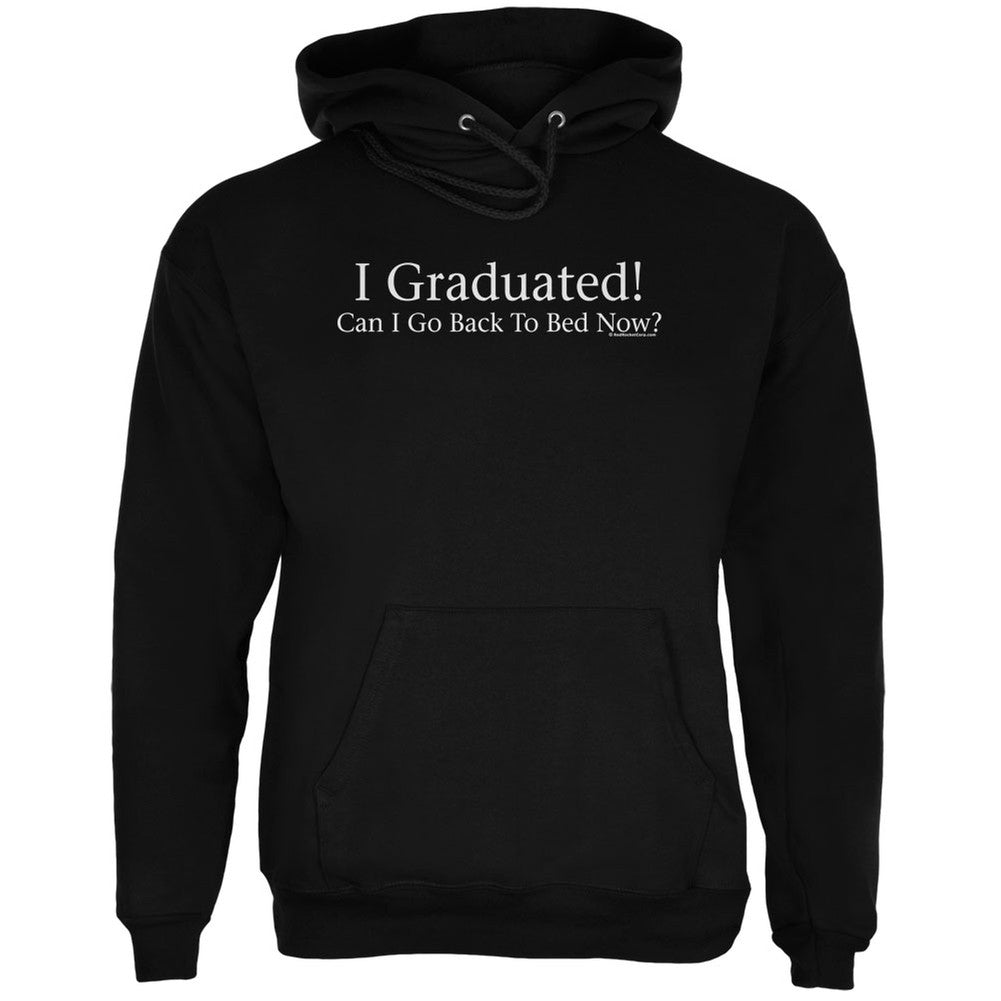 I Graduated! Black Adult Hoodie Men's Hoodies Old Glory   