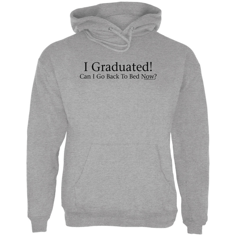 I Graduated! Sport Grey Adult Hoodie Men's Hoodies Old Glory   