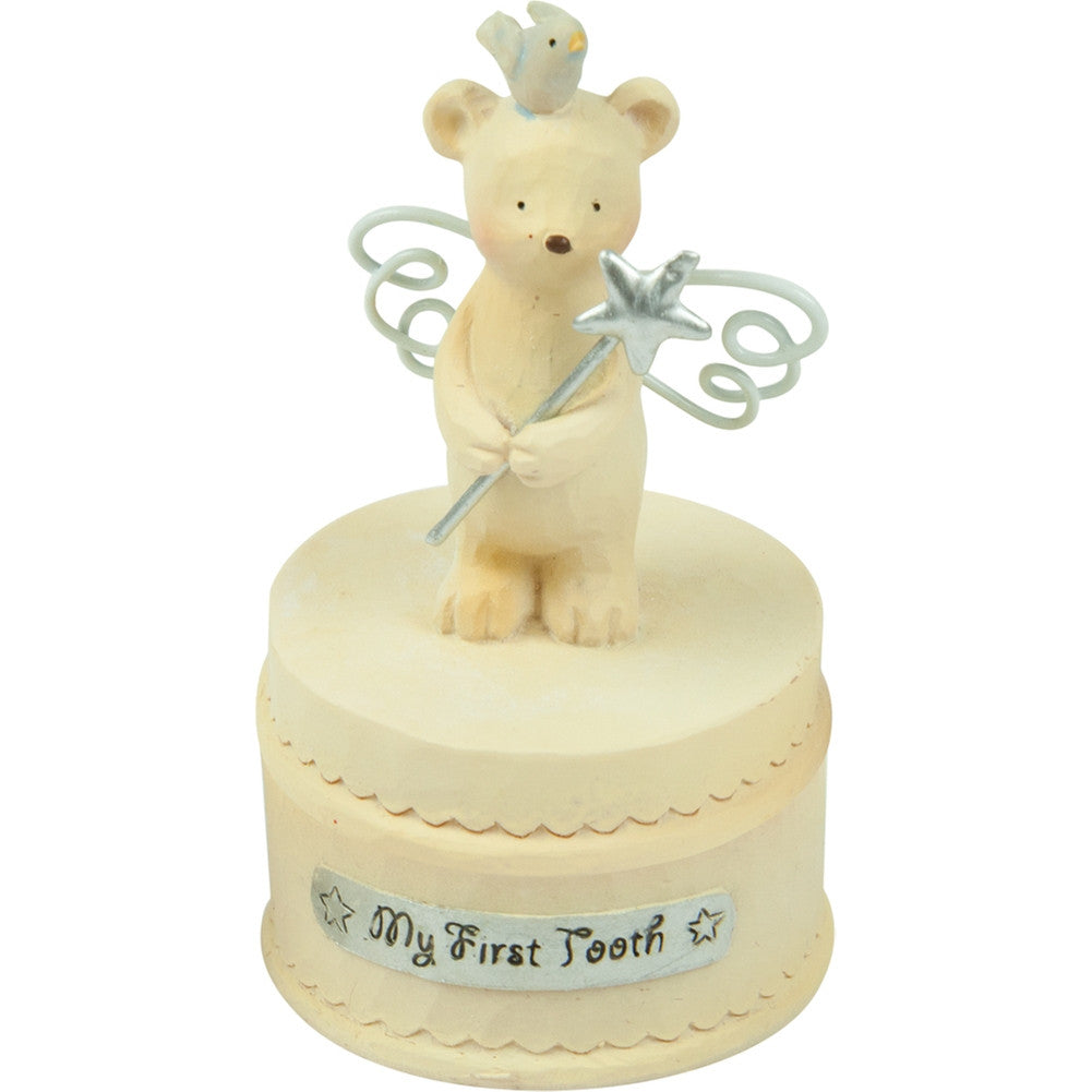 My First Tooth Heartstring Teddies Box Figurines Old Glory   