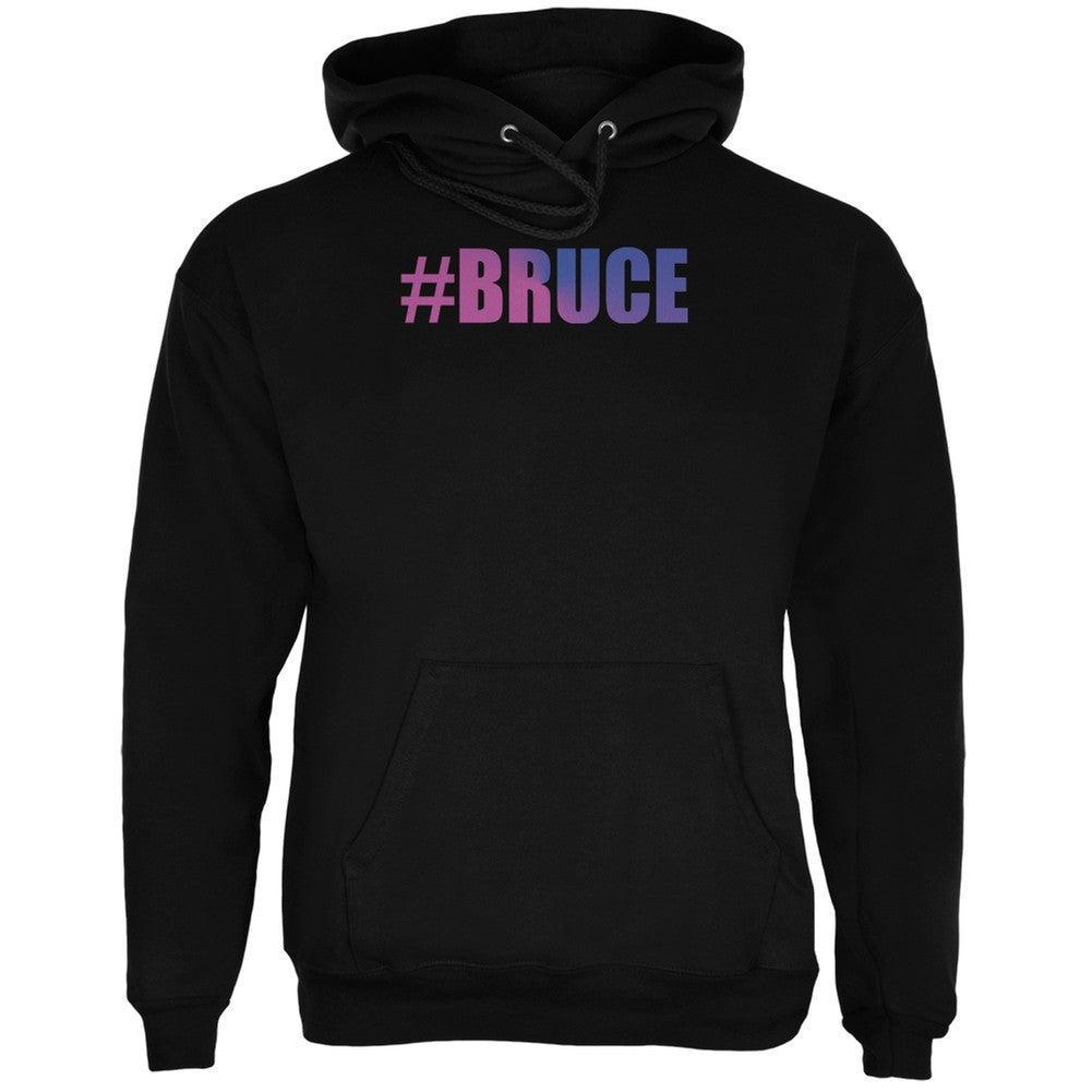 #Bruce Transgender Bruce Jenner Black Adult Hoodie Men's Hoodies Old Glory 2XL Black 