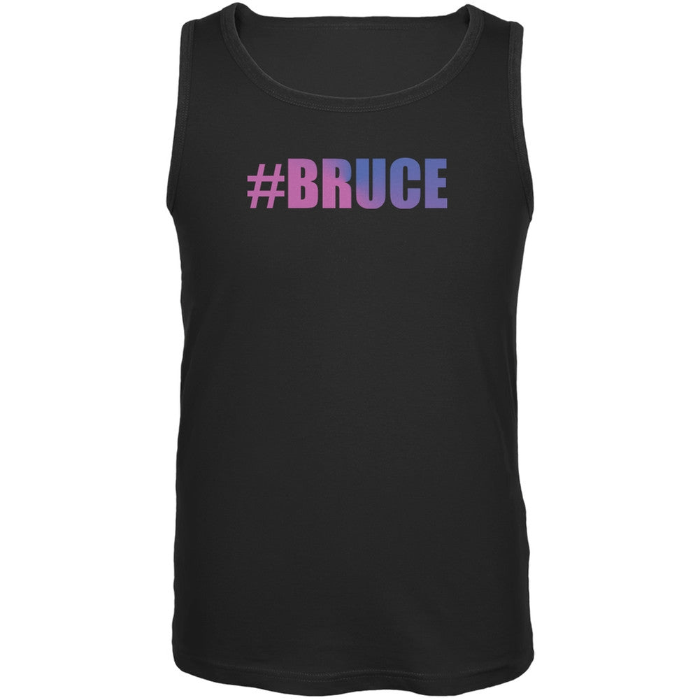 #Bruce Transgender Bruce Jenner Black Adult Tank Top Men's Tank Tops Old Glory 2XL Black 