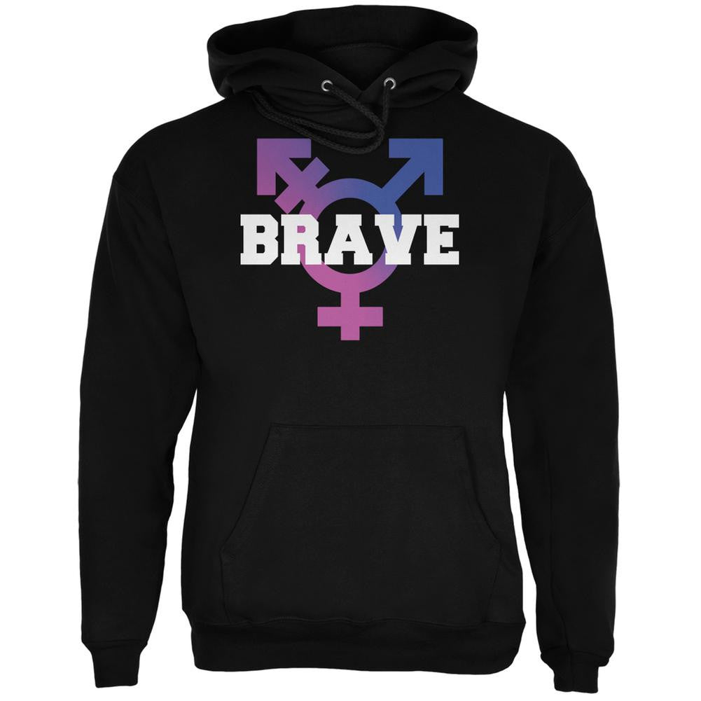 Brave Transgender Caitlyn Jenner Black Adult Hoodie Men's Hoodies Old Glory 2XL Black 