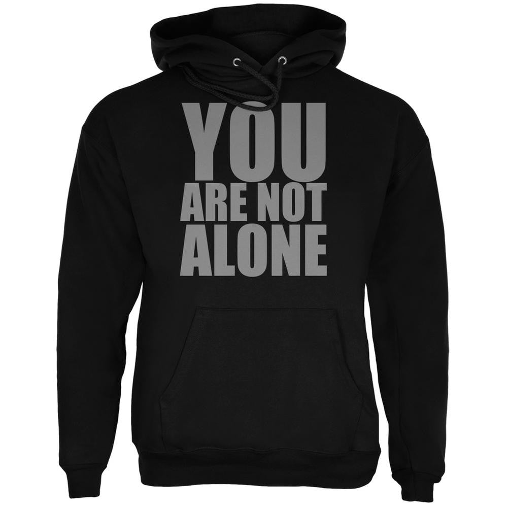 You Are Not Alone Caitlyn Jenner Black Adult Hoodie Men's Hoodies Old Glory 2XL Black 