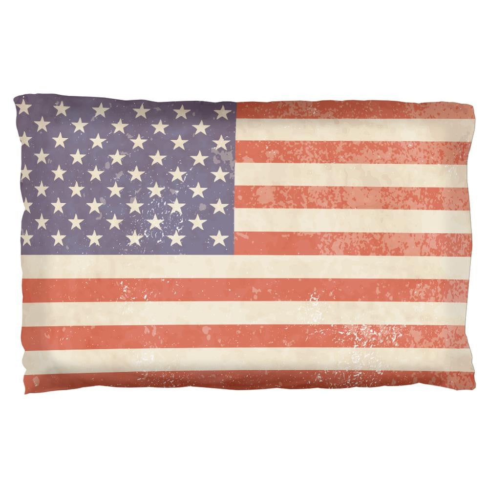 US Flag Pillow Case Pillowcases Old Glory OS Multicoloured 