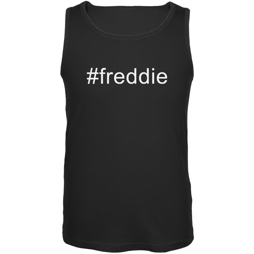 #Freddie Black Adult Tank Top Men's Tank Tops Old Glory 2XL Black 