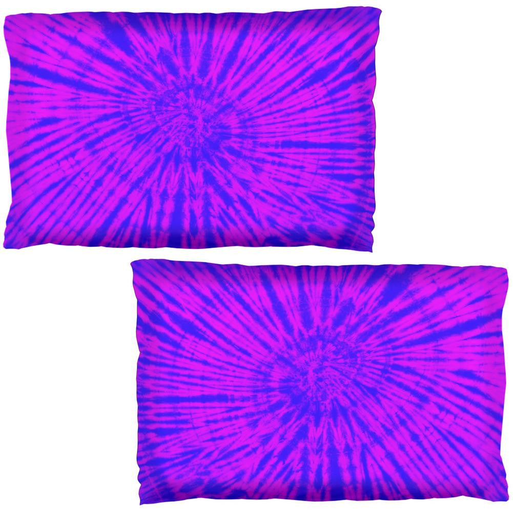 Transgender Tie Dye Blue Purple Pink All Over Pillow Case Set Pillowcases Transgender Pride   