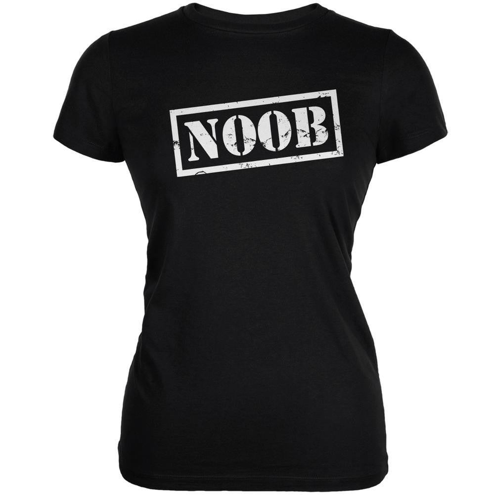 Noob Black Juniors Soft T-Shirt Juniors T-Shirts Old Glory 2XL Black 