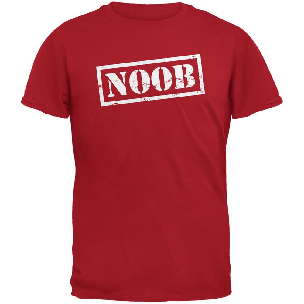 Noob Red Adult T-Shirt Men's T-Shirts Old Glory 2XL Red 