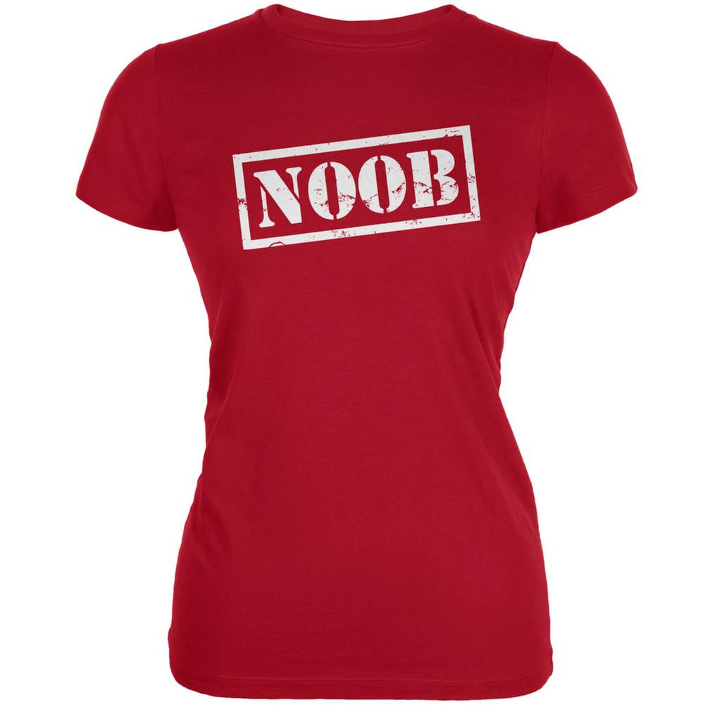 Noob Red Juniors Soft T-Shirt Juniors T-Shirts Old Glory 2XL Red 