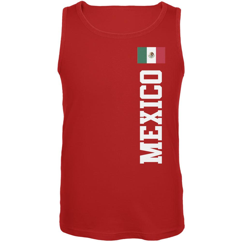 World Cup Mexico Red Adult Tank Top Men's Tank Tops FIFA 2XL Red 