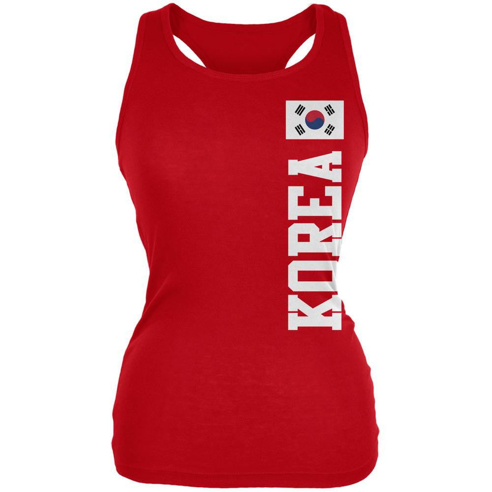 World Cup Korea Red Juniors Soft Tank Top Juniors T-Shirts FIFA 2XL Red 