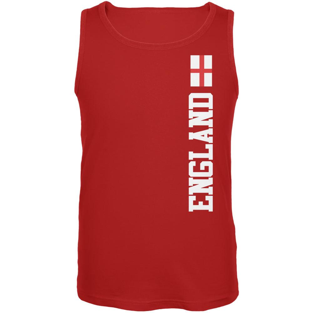 World Cup England Red Adult Tank Top Men's Tank Tops FIFA 2XL Red 