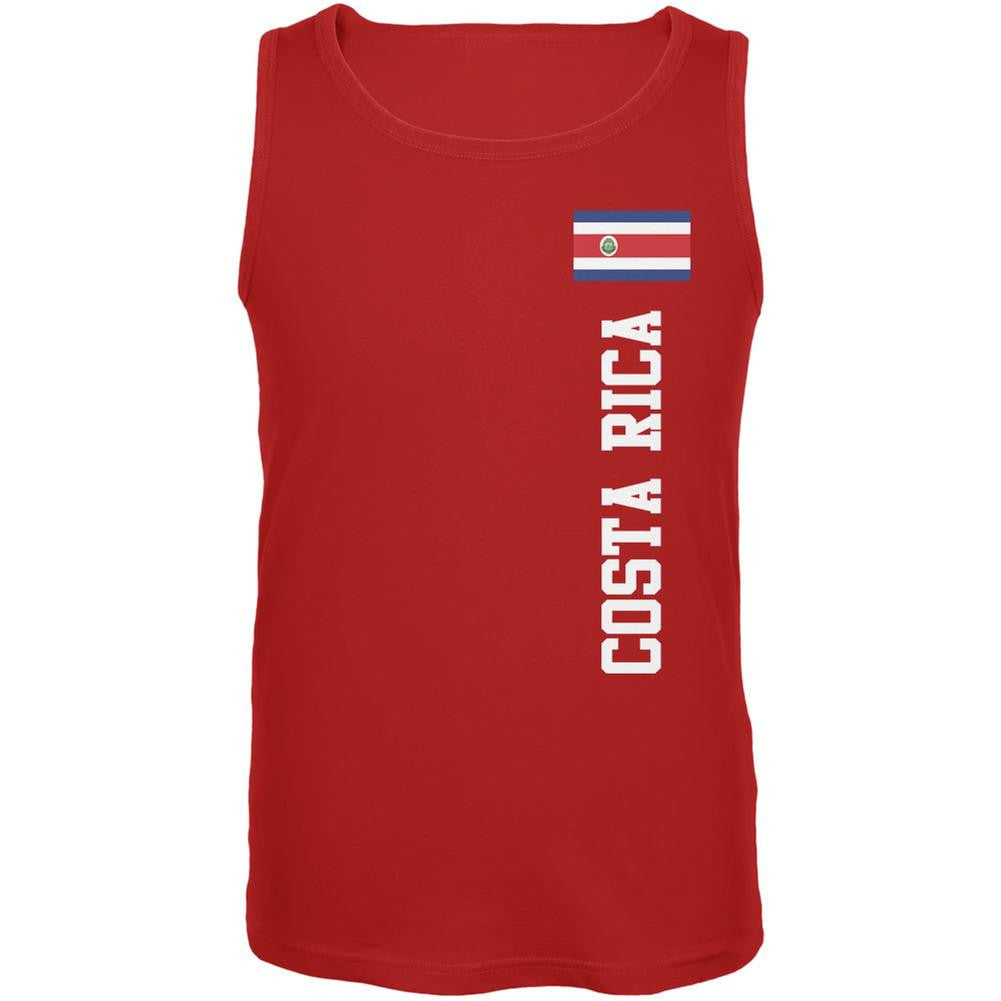 World Cup Costa Rica Red Adult Tank Top Men's Tank Tops FIFA 2XL Red 