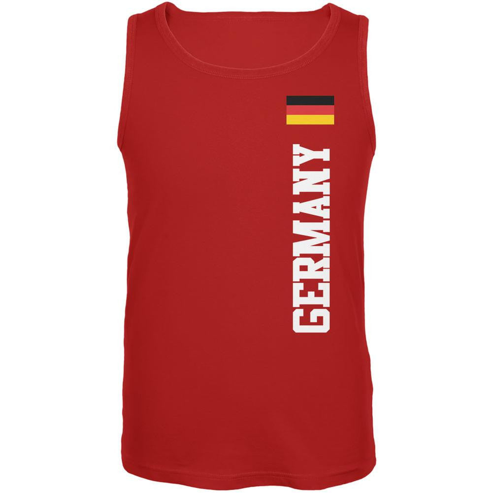 World Cup Germany Red Adult Tank Top Men's Tank Tops FIFA 2XL Red 