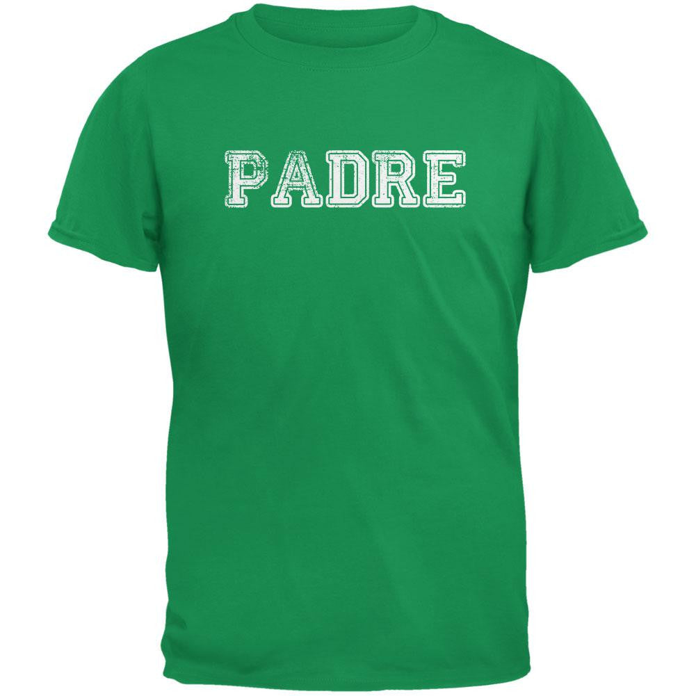 Fathers Day - Padre Irish Green Adult T-Shirt Men's T-Shirts Old Glory 2XL Green 