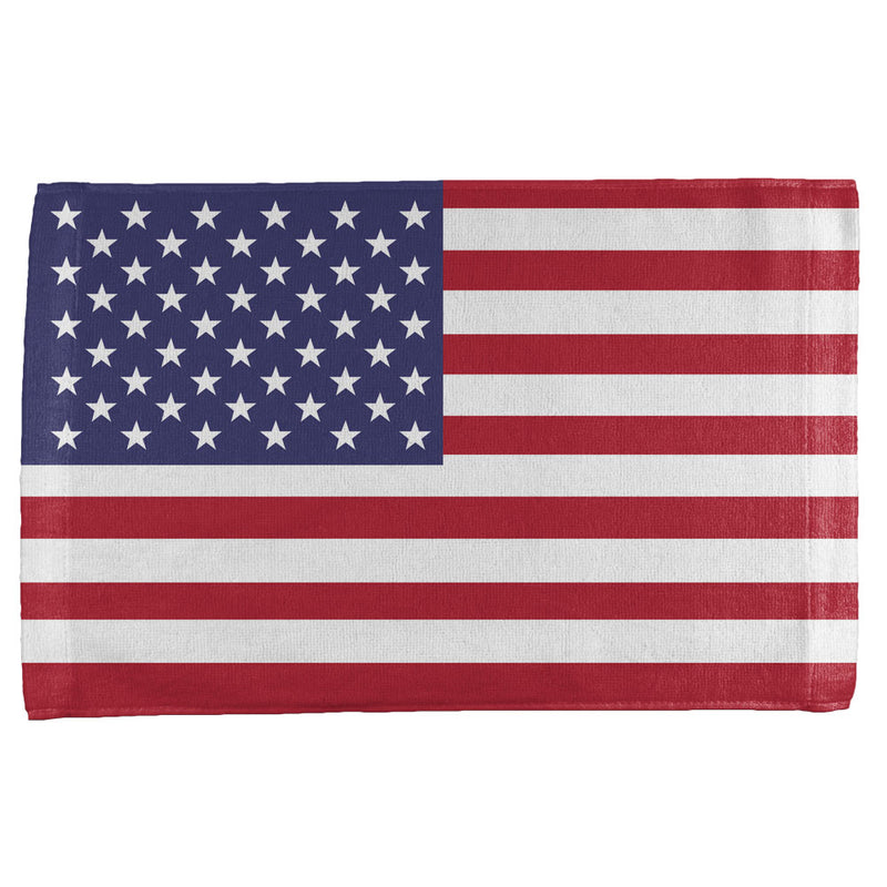 4th of July American Flag All Over Sport Towel Sports Towels Old Glory   