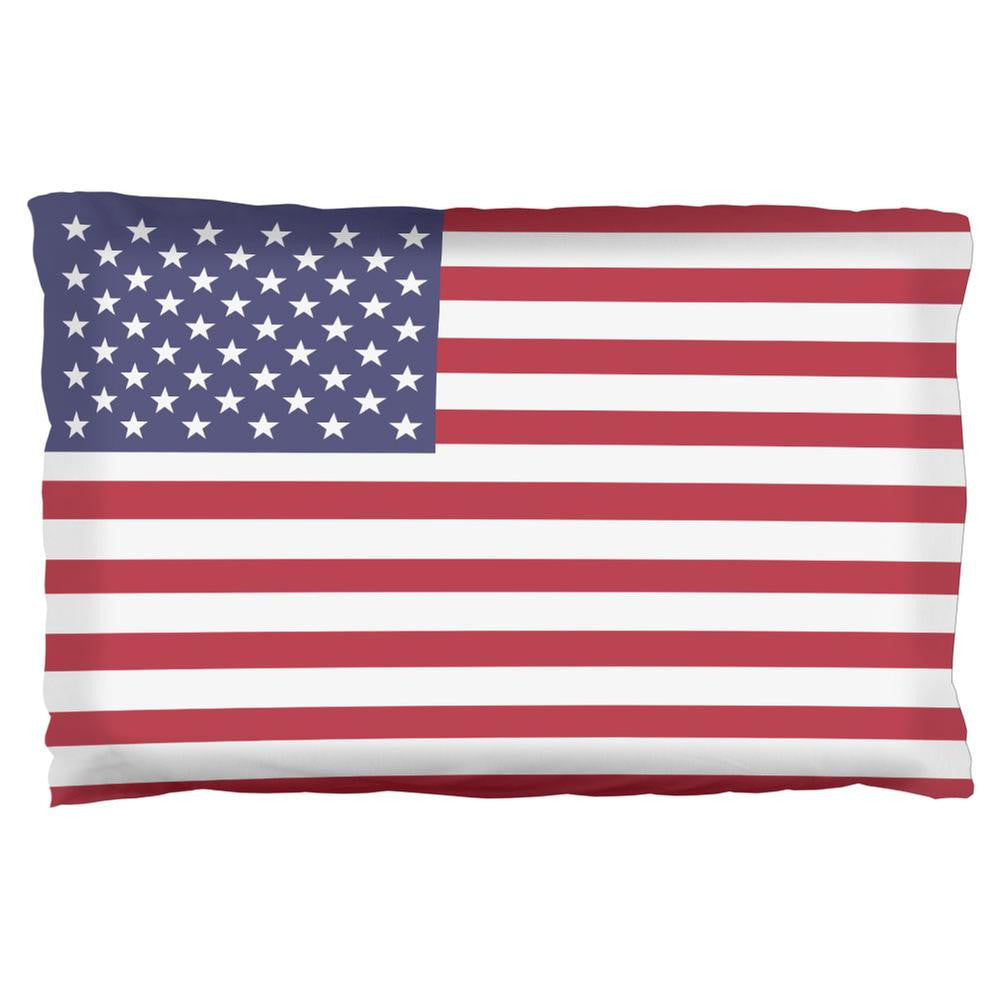 4th of July American Flag Pillowcase Pillowcases 4th of July OS Multi 