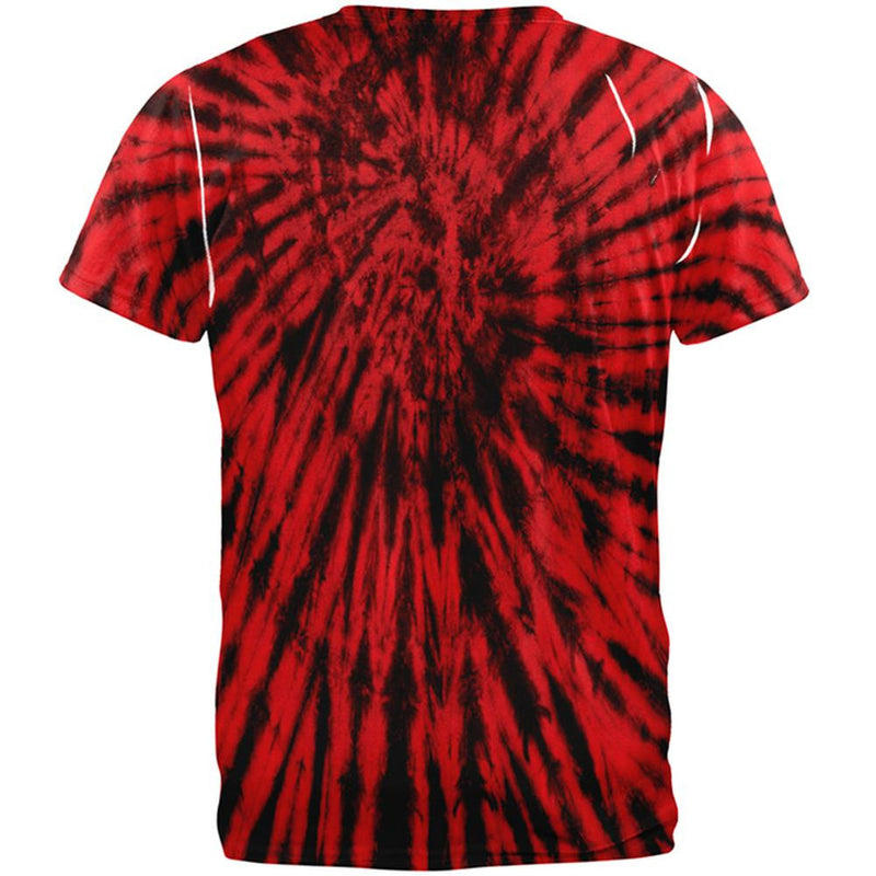 Metal Head Tie Dye All Over Adult T-Shirt Men's T-Shirts Old Glory   