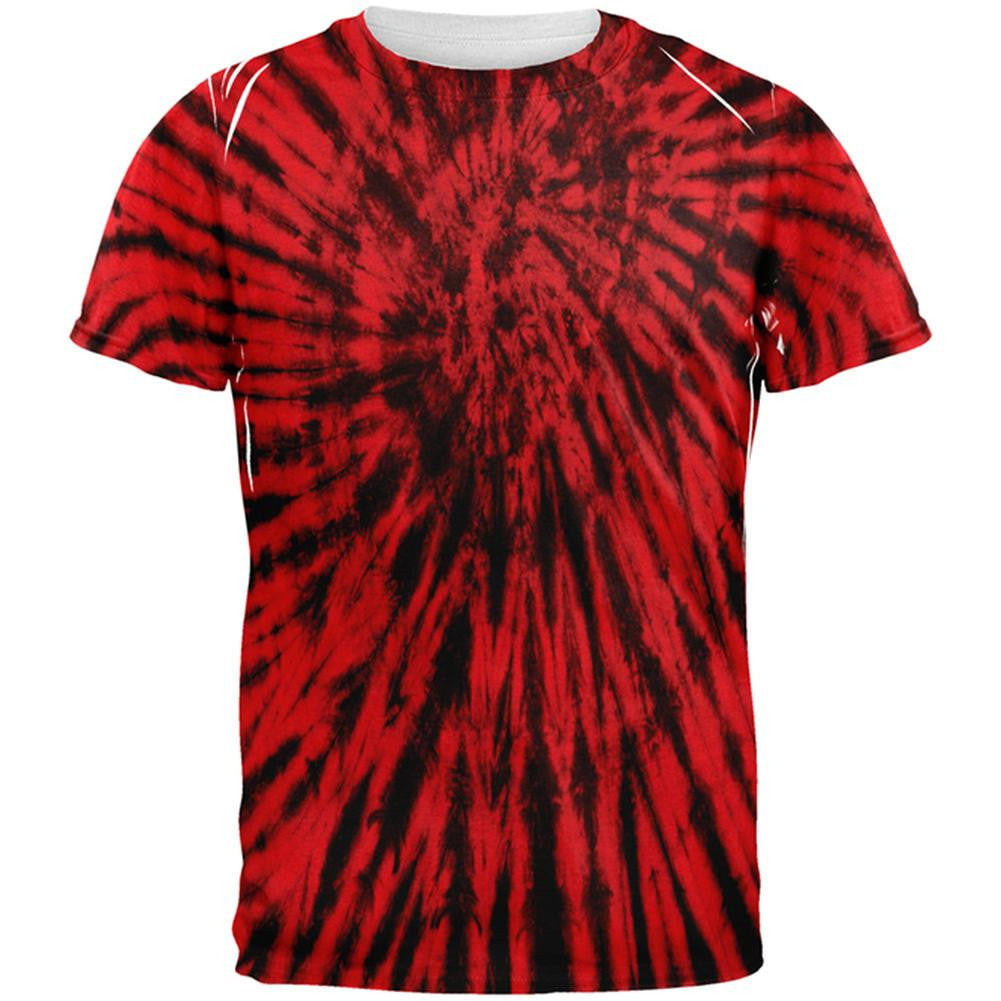 Metal Head Tie Dye All Over Adult T-Shirt Men's T-Shirts Old Glory 2XL Multi 