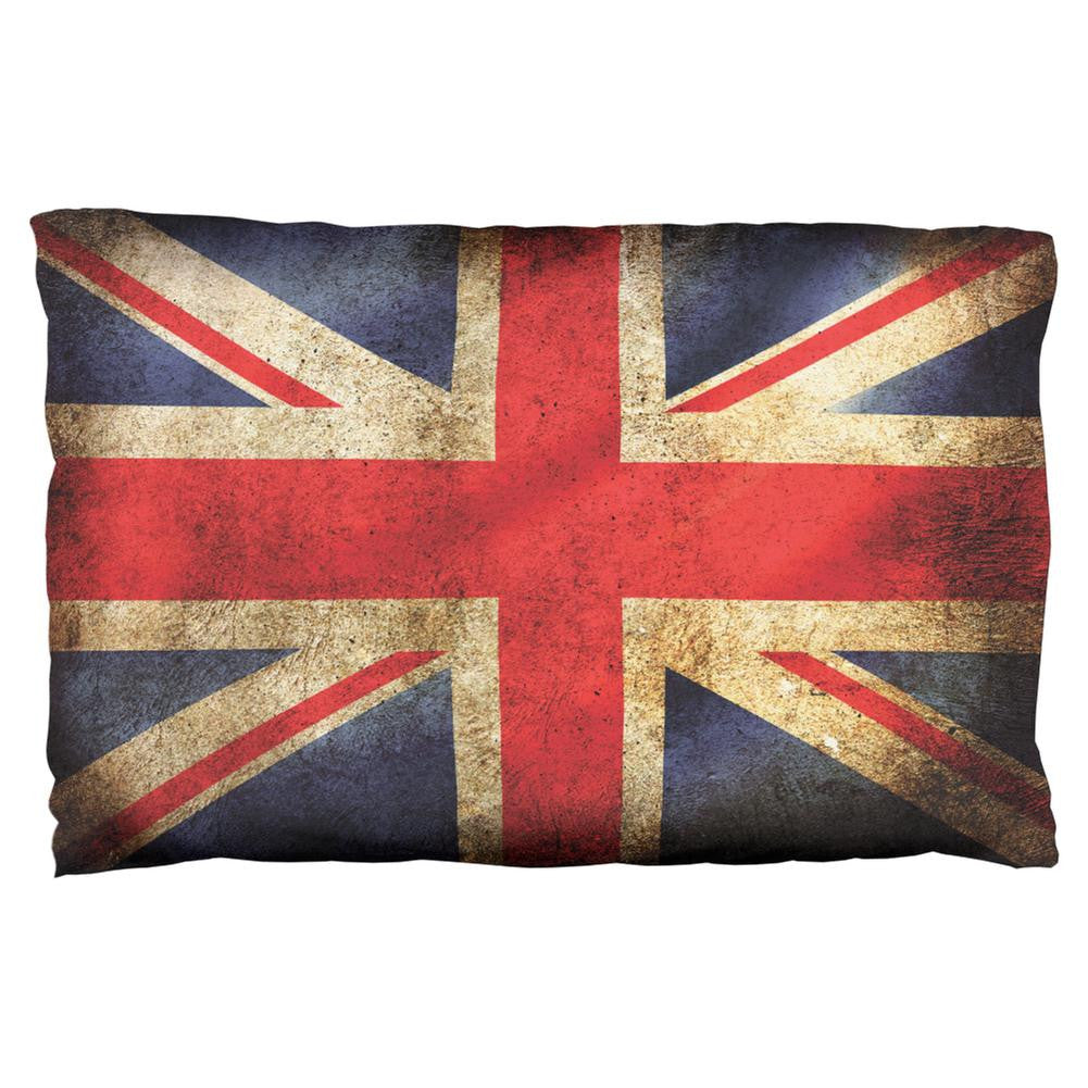 British Flag Pillow Case Pillowcases Old Glory OS Multi 