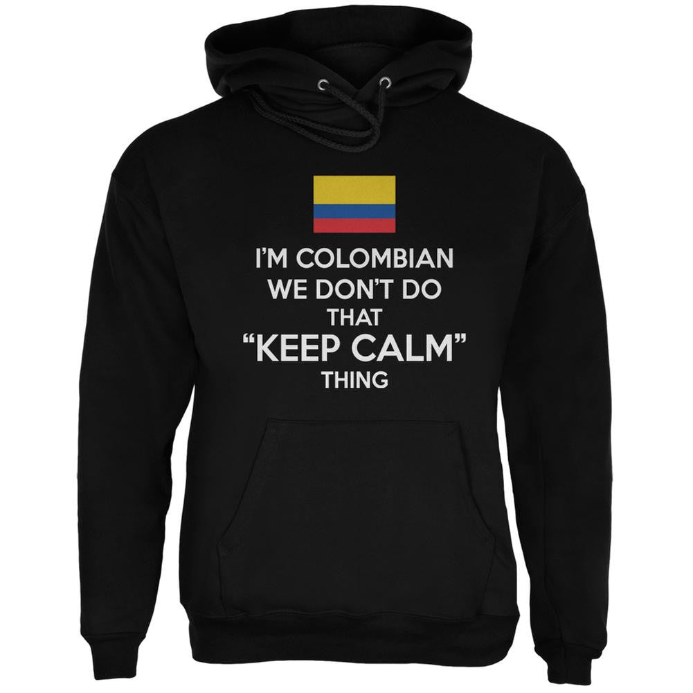 Don't Do Calm - Colombian Black Adult Hoodie Men's Hoodies Old Glory 2XL Black 