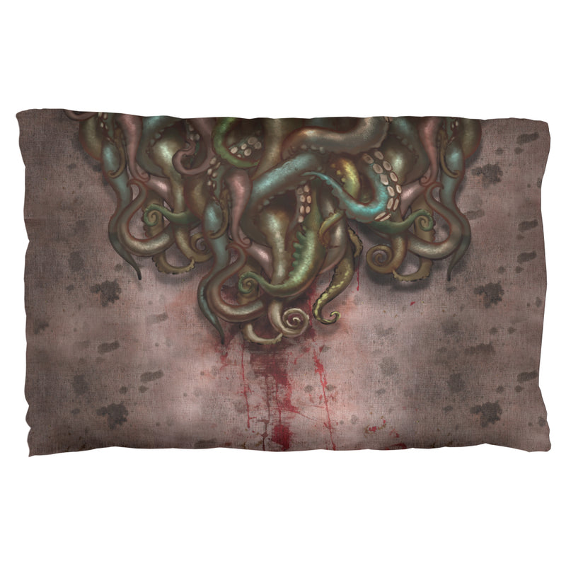 Cthulhu Greater God Tentacles Pillow Case Pillowcases Old Glory OS Multicoloured 