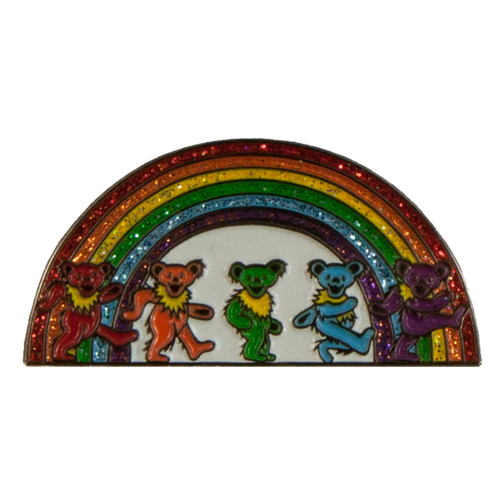 Grateful Dead - Rainbow Bears Enamel Pin Collectible Pins Grateful Dead   