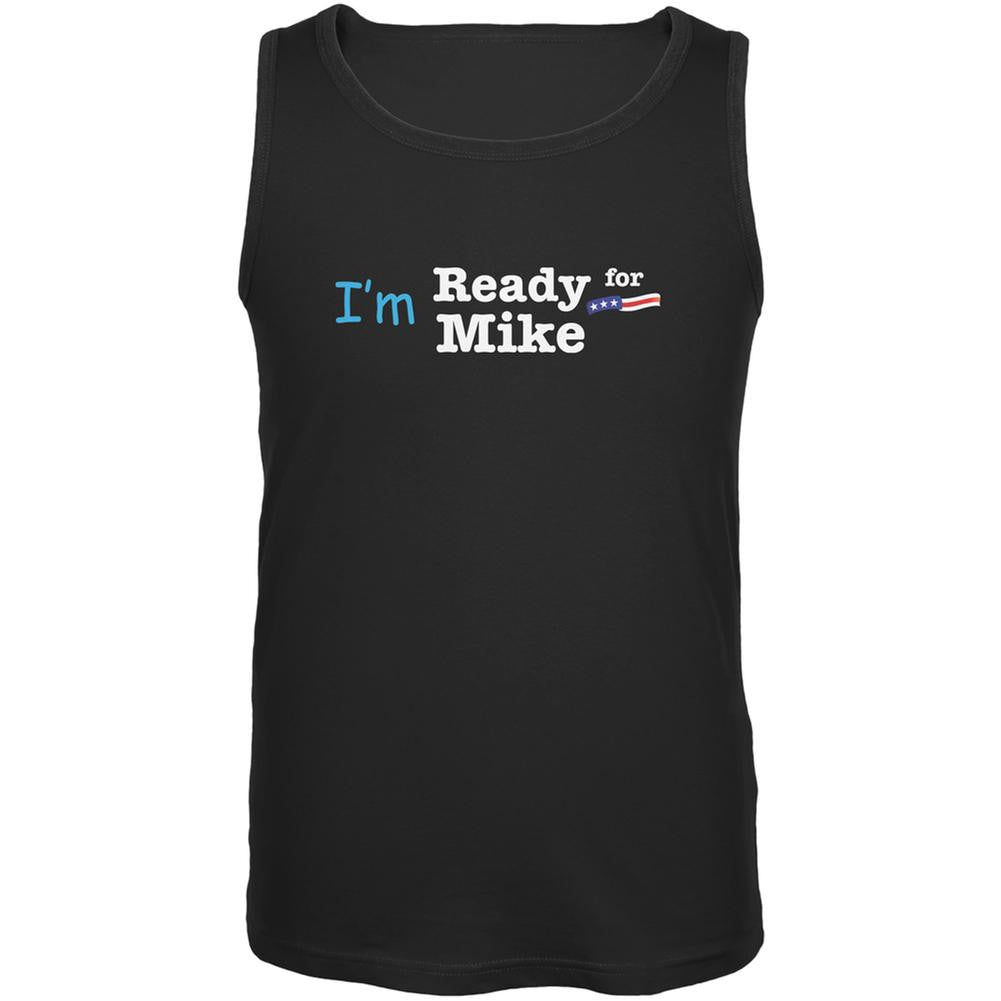 Election 2016 I'm Ready For Mike Huckabee Black Adult Tank Top Men's Tank Tops Old Glory 2XL Black 