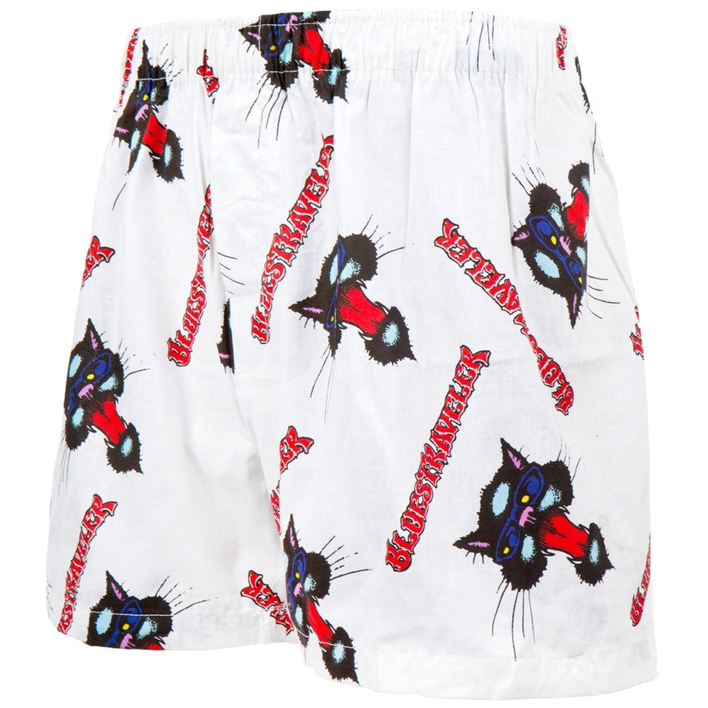 Blues Traveler - Boxers Men's Boxers & Briefs Blues Traveler SM White 